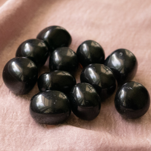 Black Obsidian Tumble