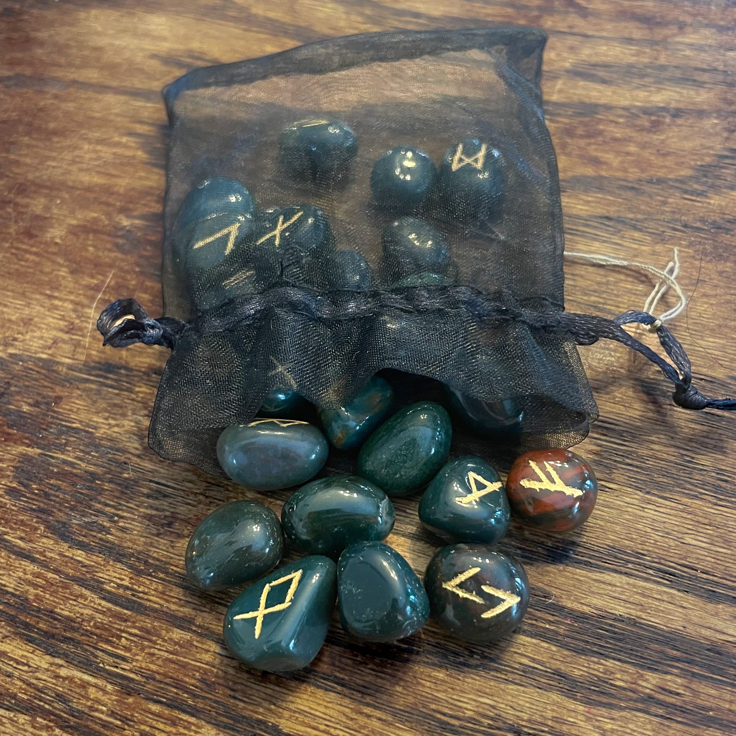 Bloodstone Crystal Runes