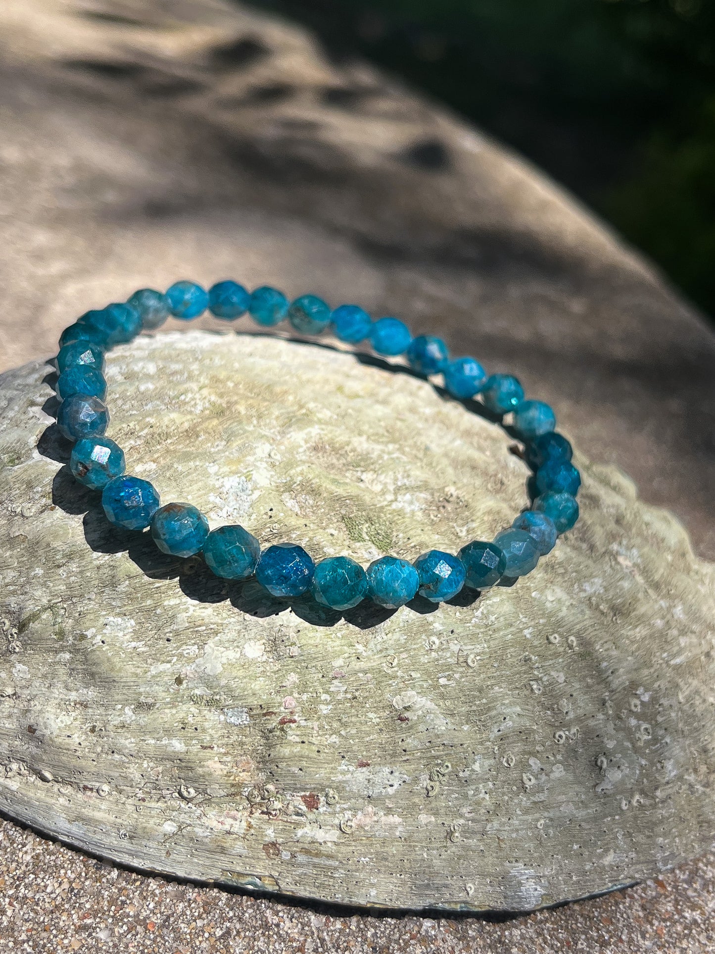 Blue Apatite Bracelet (Multiple Styles)