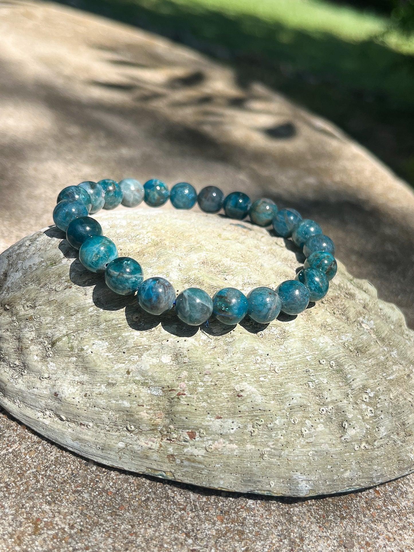 Blue Apatite Bracelet (Multiple Styles)