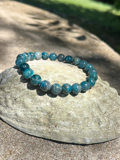 Blue Apatite Bracelet (Multiple Styles)