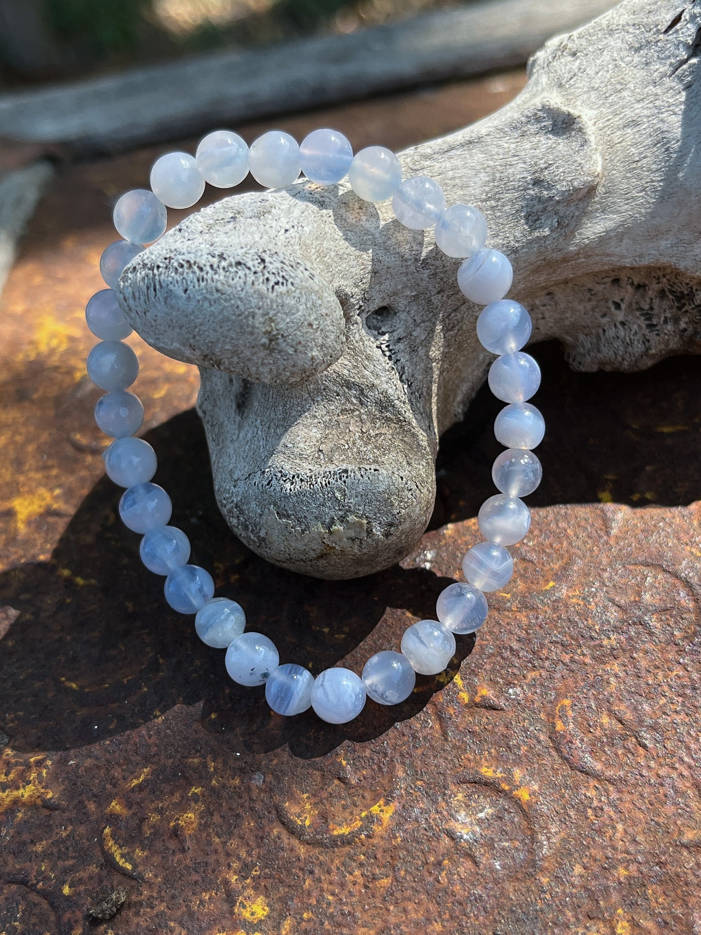 Blue Lace Agate Bracelet