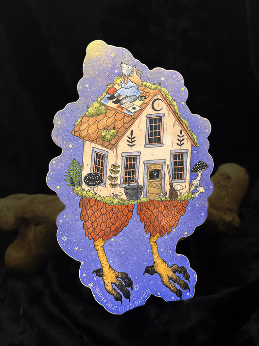 Baba Cottage Sticker