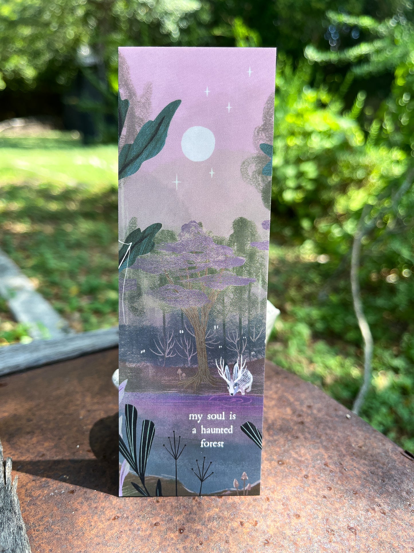 Bookmark: Haunted Forest