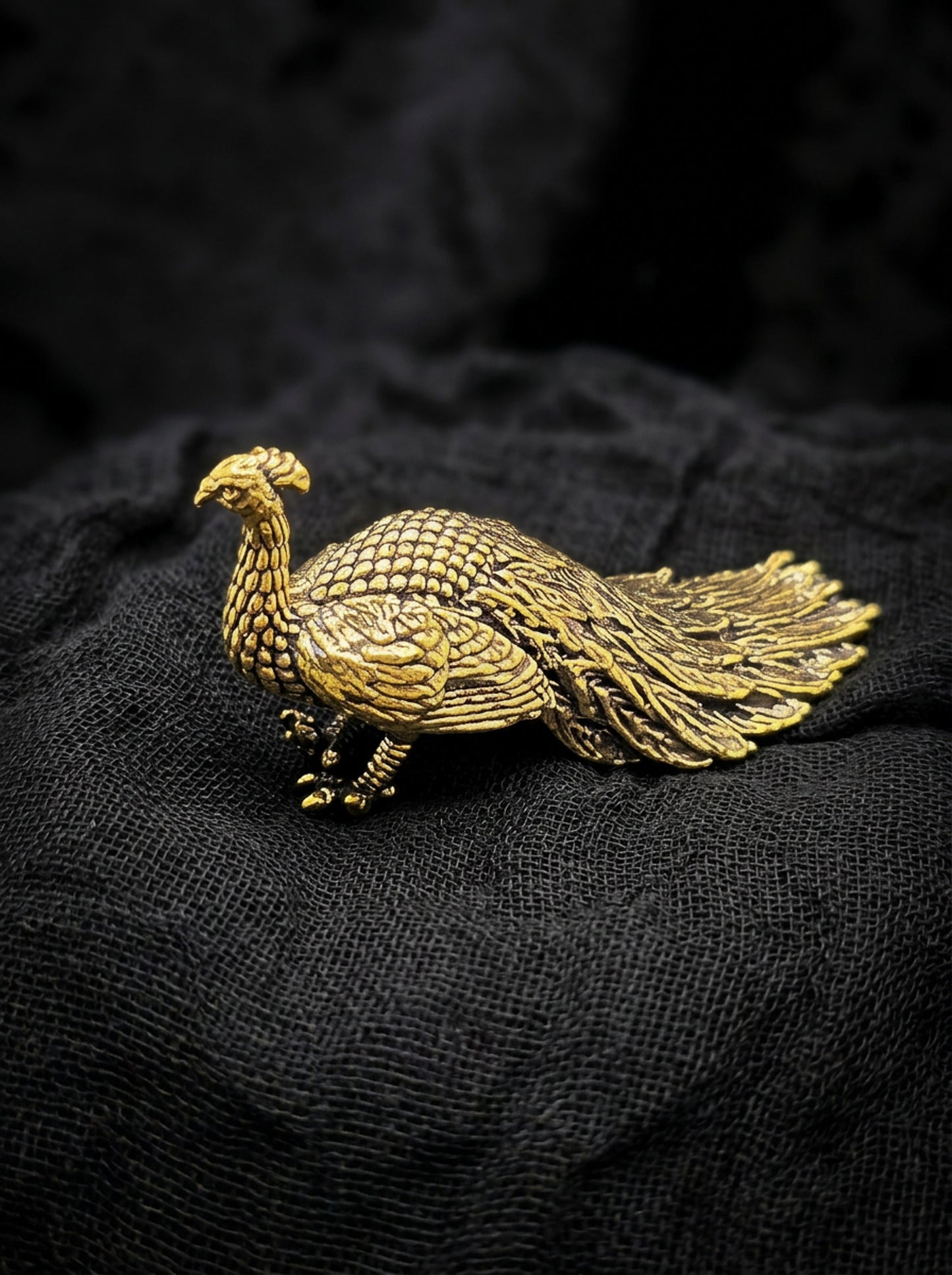 Brass Peacock