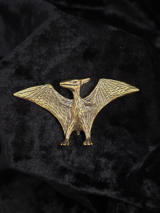 Mini Brass Pterodactyl