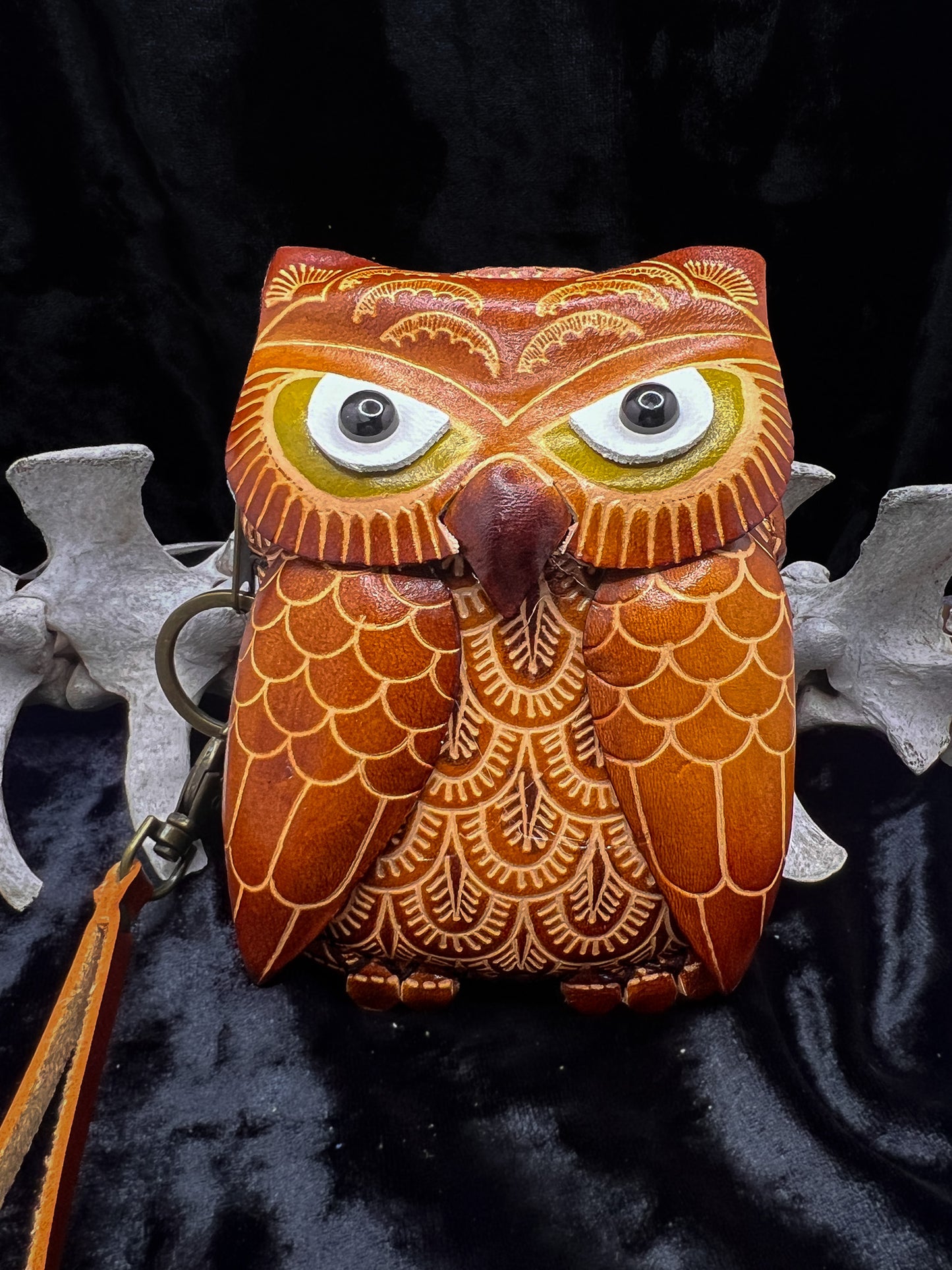 Owl Wristlet Coin Purse