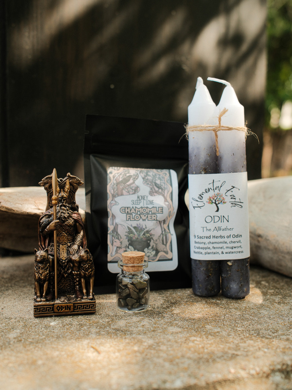 Odin Altar Kit: Wisdom, Protection & Nordic Magic Set
