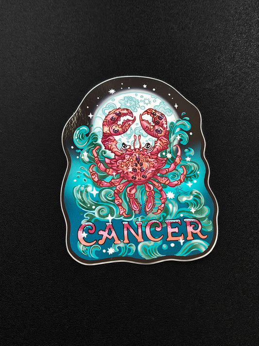 Cancer Zodiac Sticker