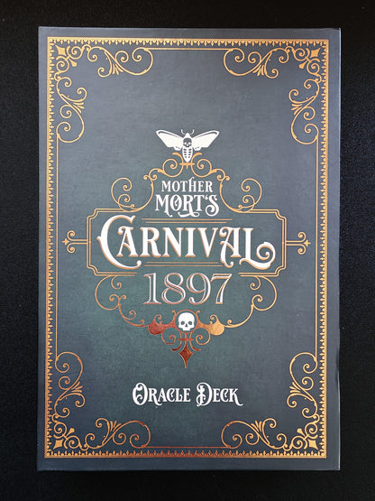 Mother Mort's Carnival 1897 Oracle Deck by Matt Hughes