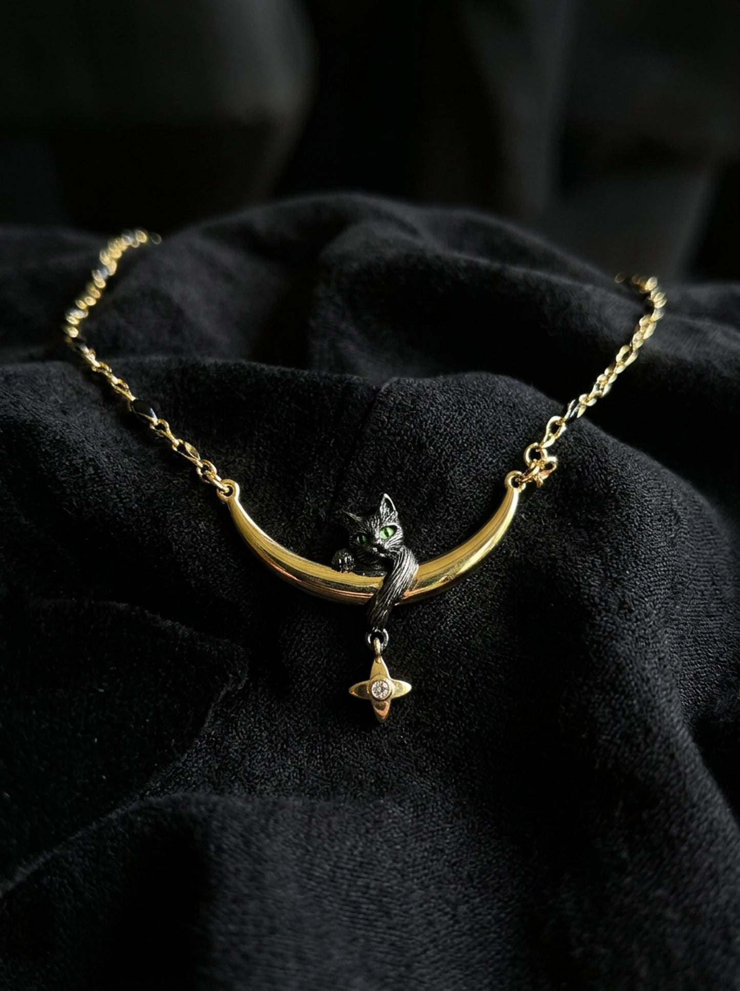 Celestial Cat Necklace