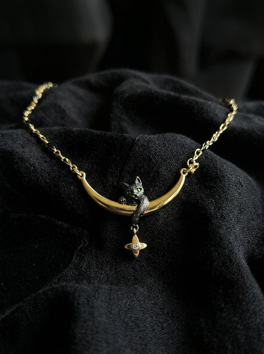 Celestial Cat Necklace
