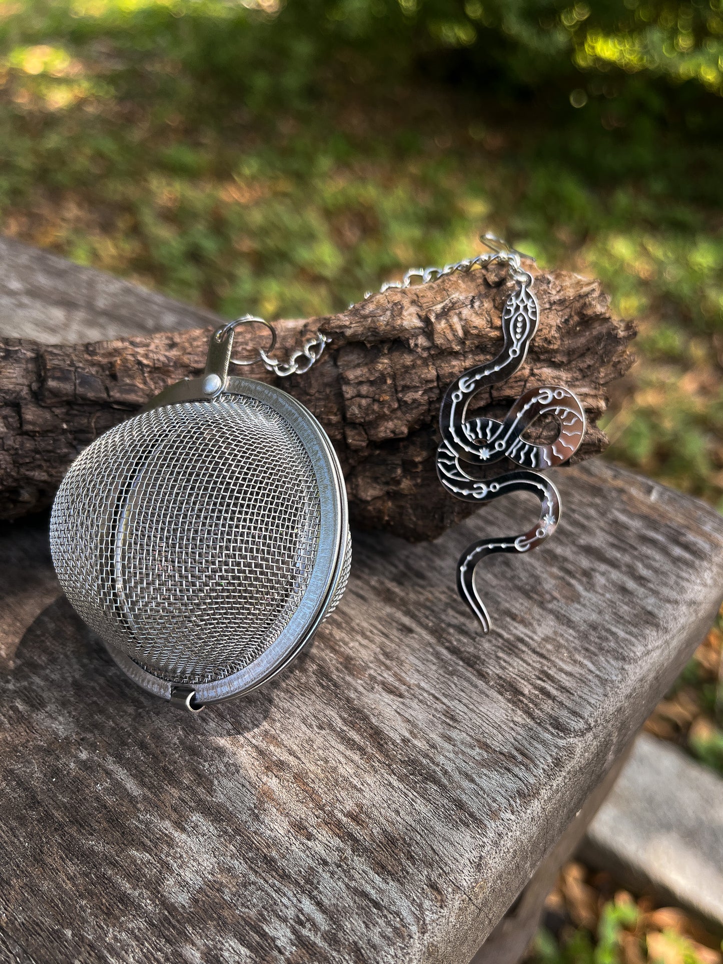 Celestial Snake Tea Strainer