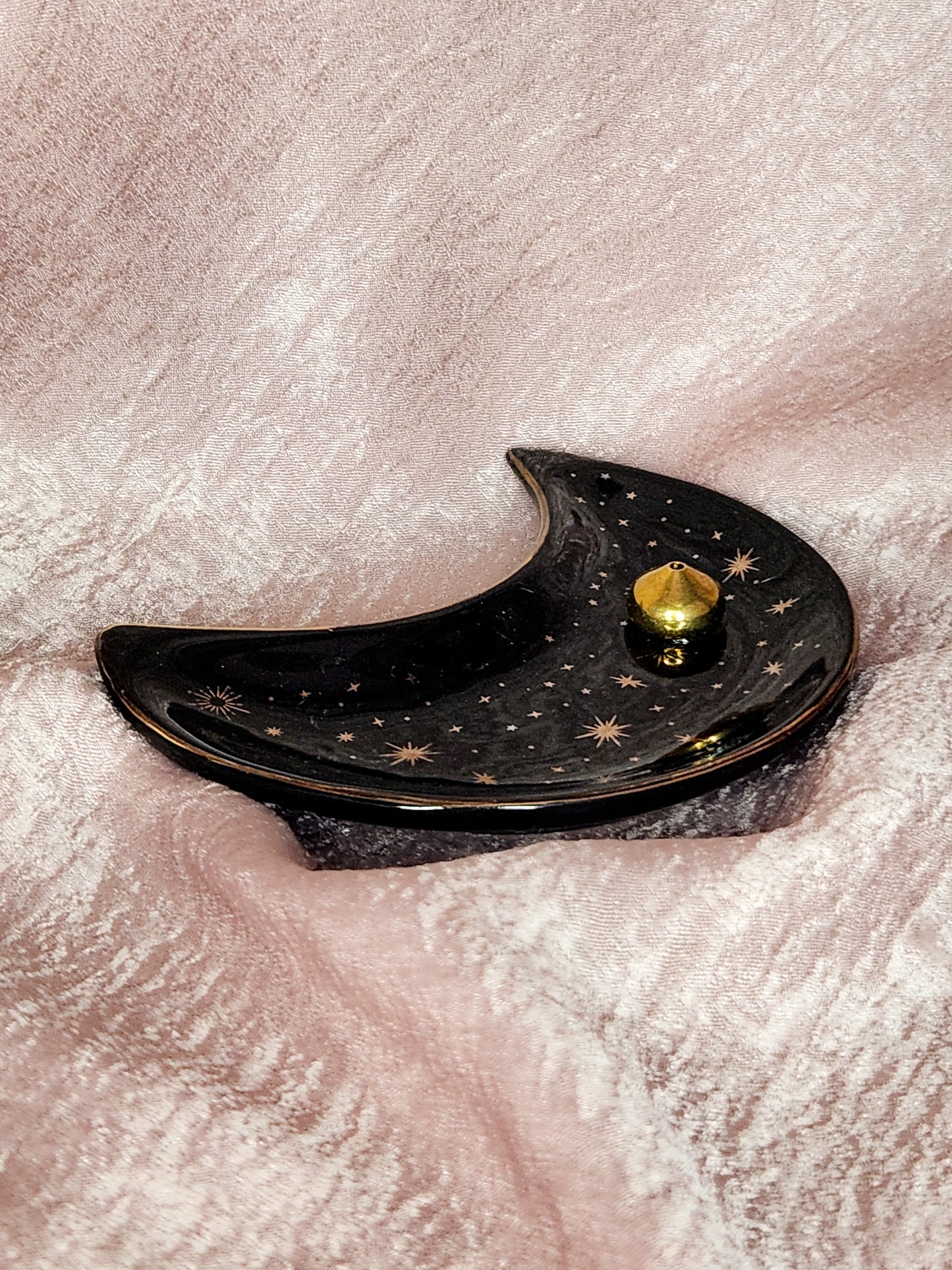 Ceramic Incense Burner - Moon