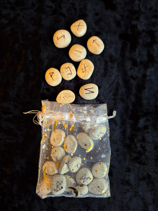 Ceramic Rune Set