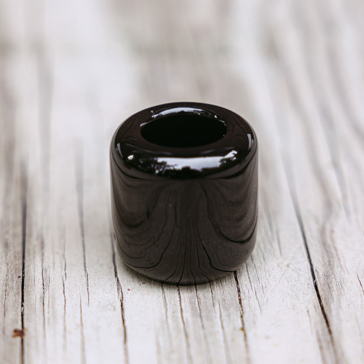 Chime Candle Holder Ceramic Black