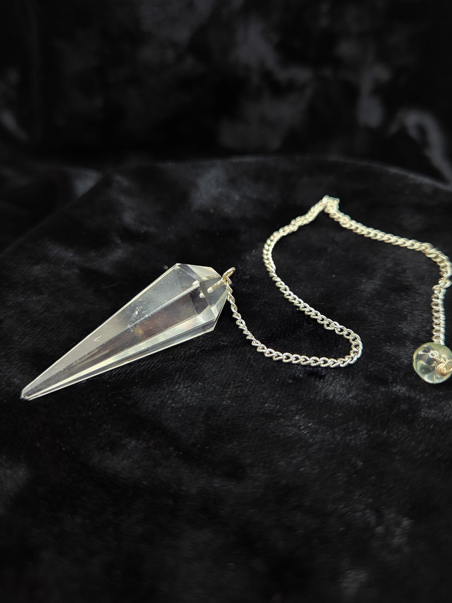 Clear Quartz Pendulum