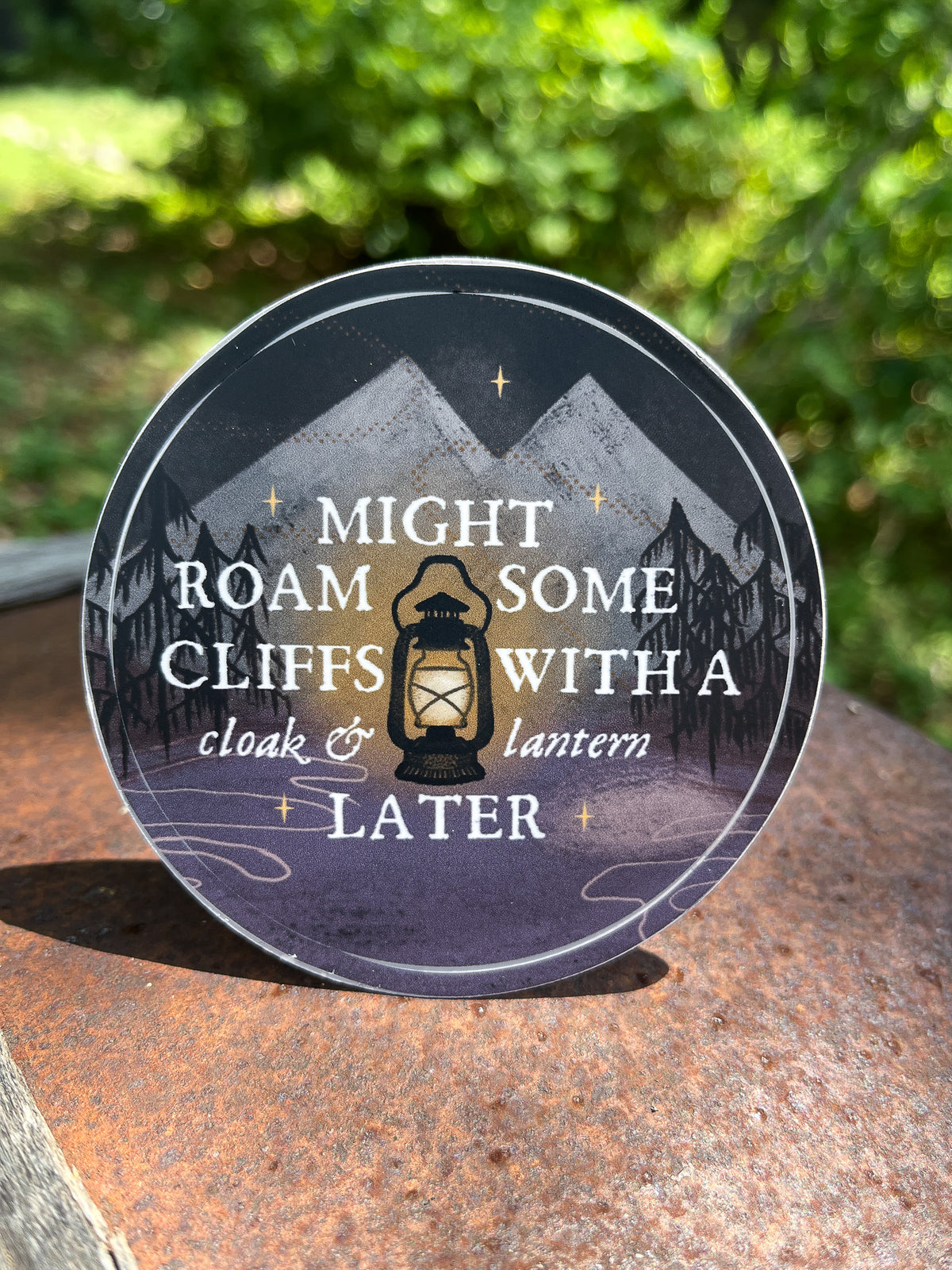 Cloak and Lantern Sticker