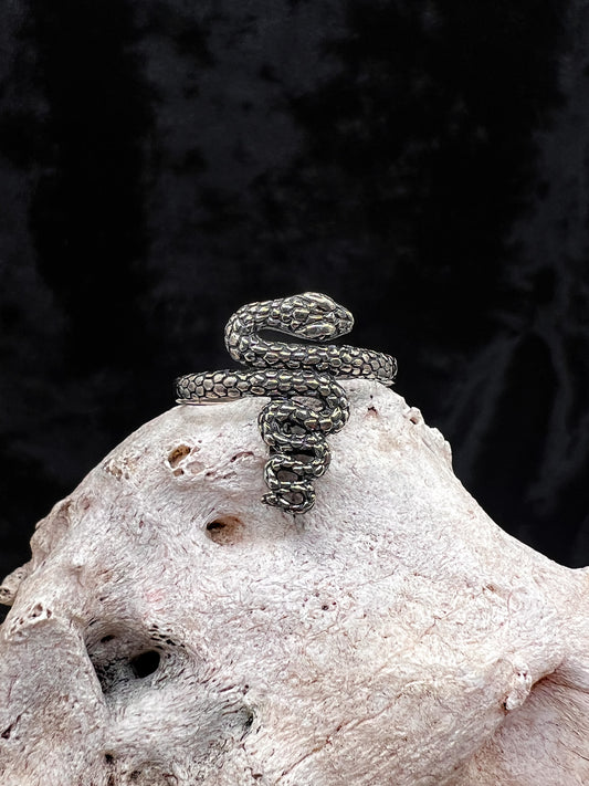 Coiled Snake Ring