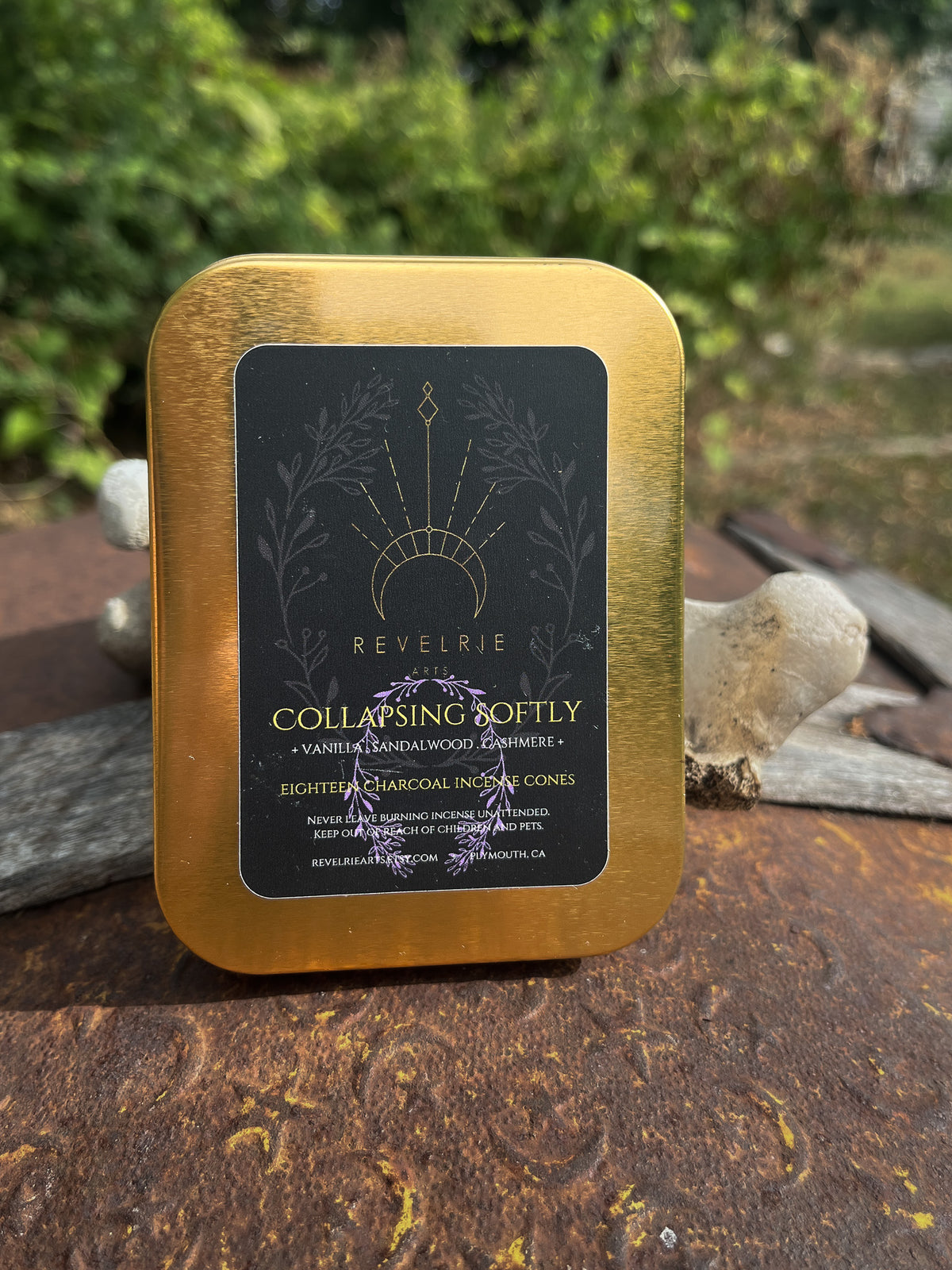 Collapsing Softly - Charcoal Incense Cones