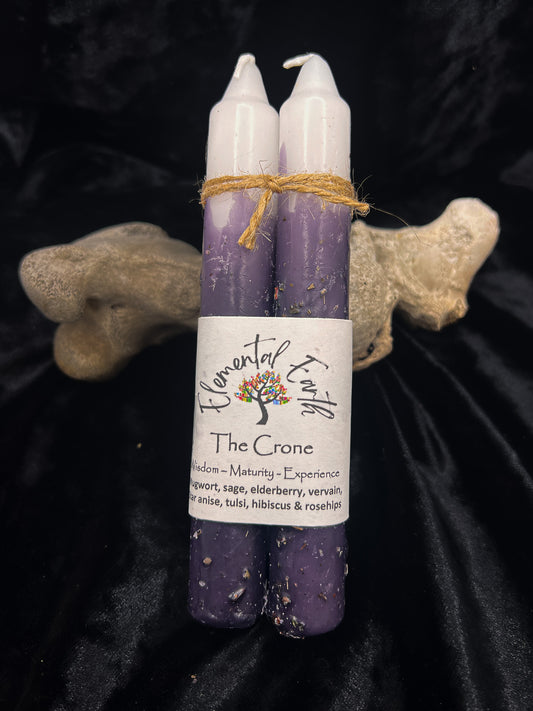Crone Intention Taper Candle