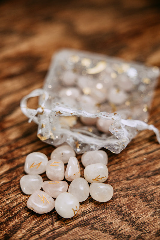 Clear Quartz Crystal Runes (Small)