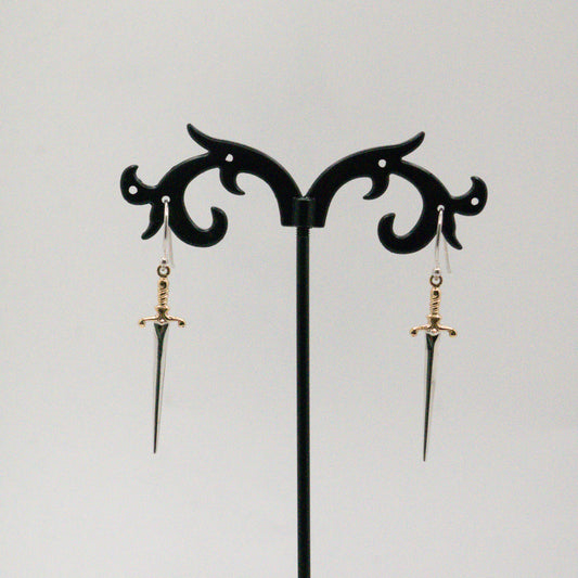 Dangle Sword Earrings