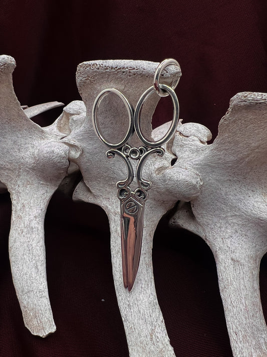 Decorative Scissors Pendant