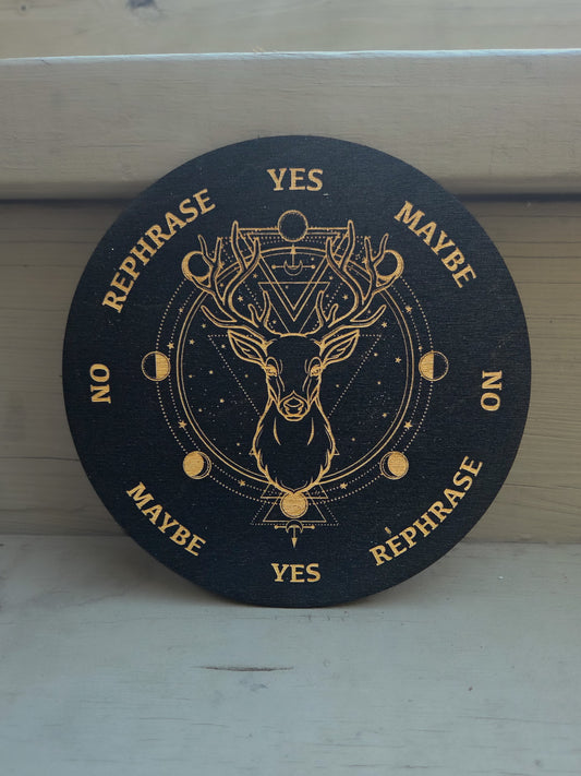 Deer Wooden Pendulum Board