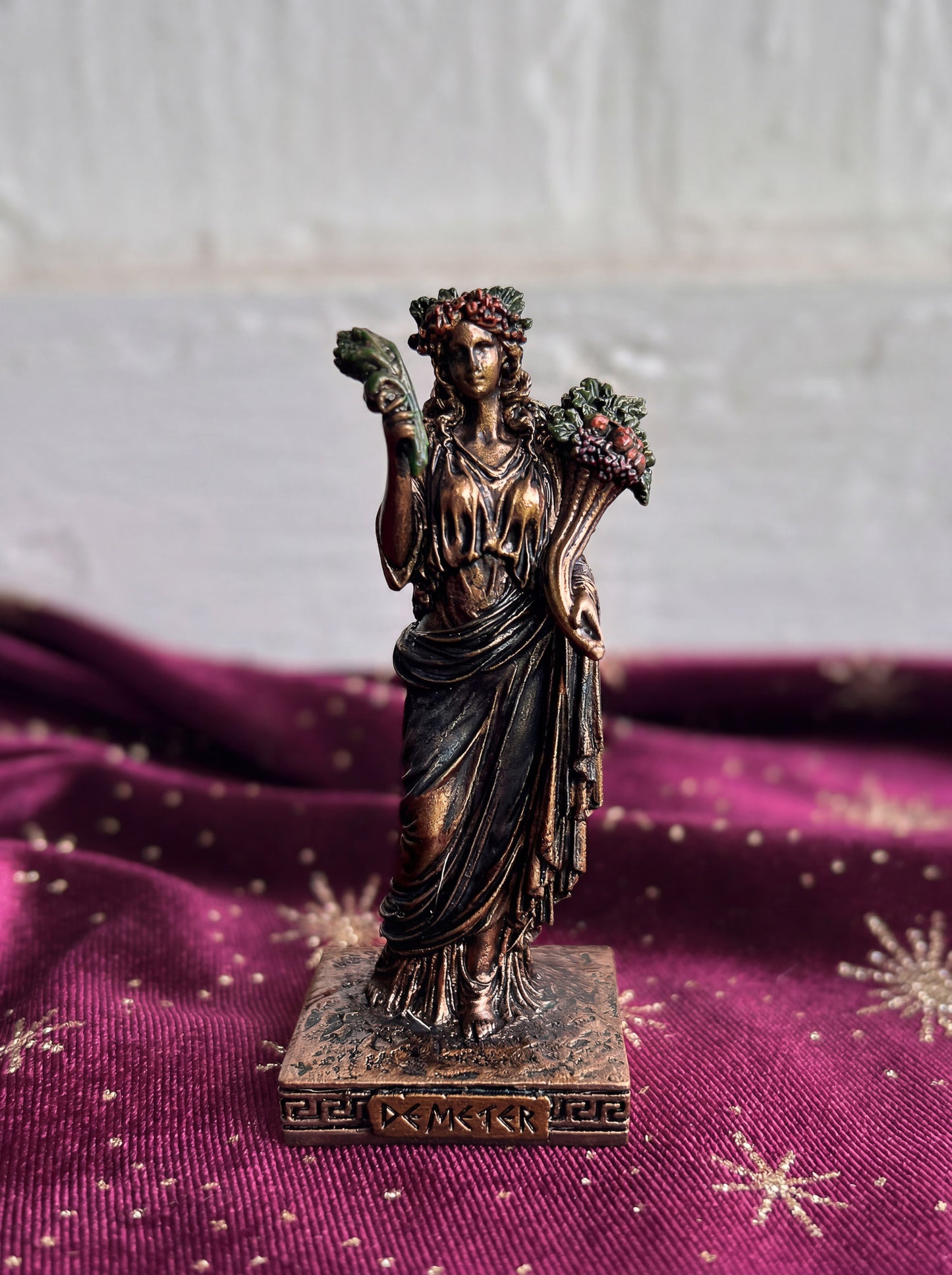Demeter Mini Statue
