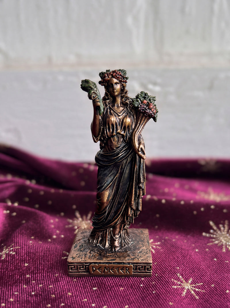 Demeter Mini Statue