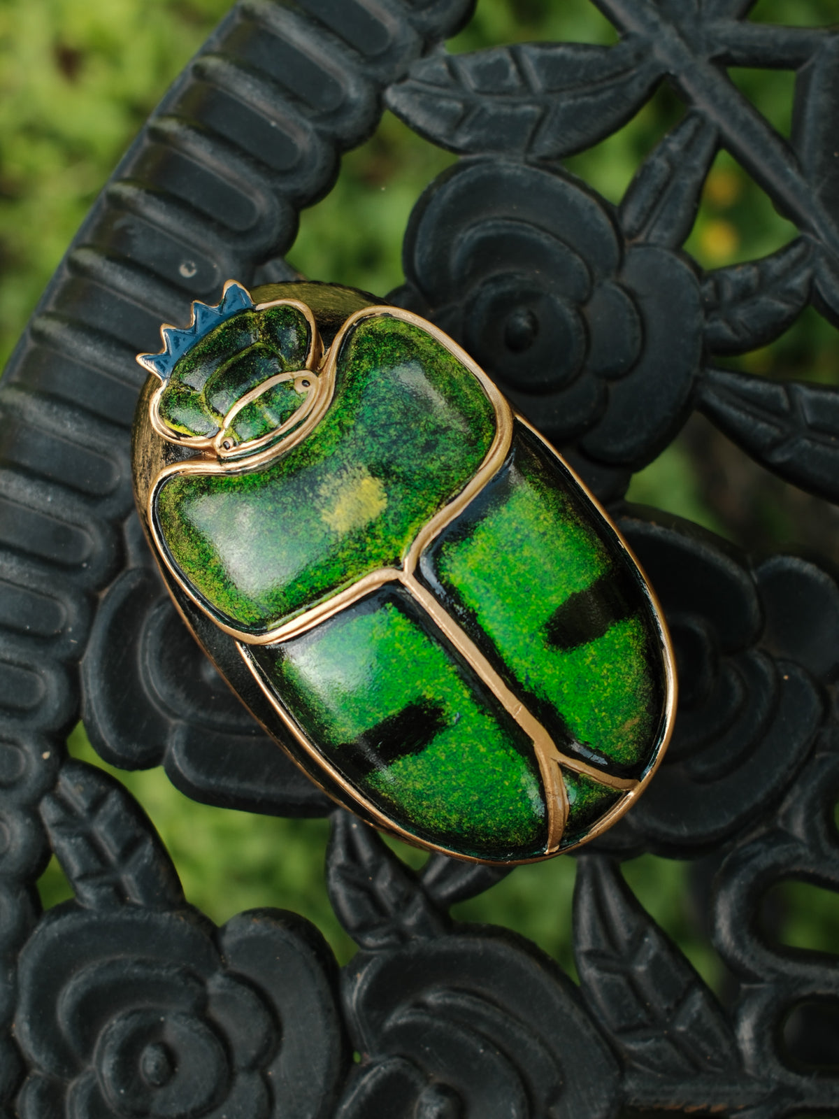 Egyptian Scarab Figurine