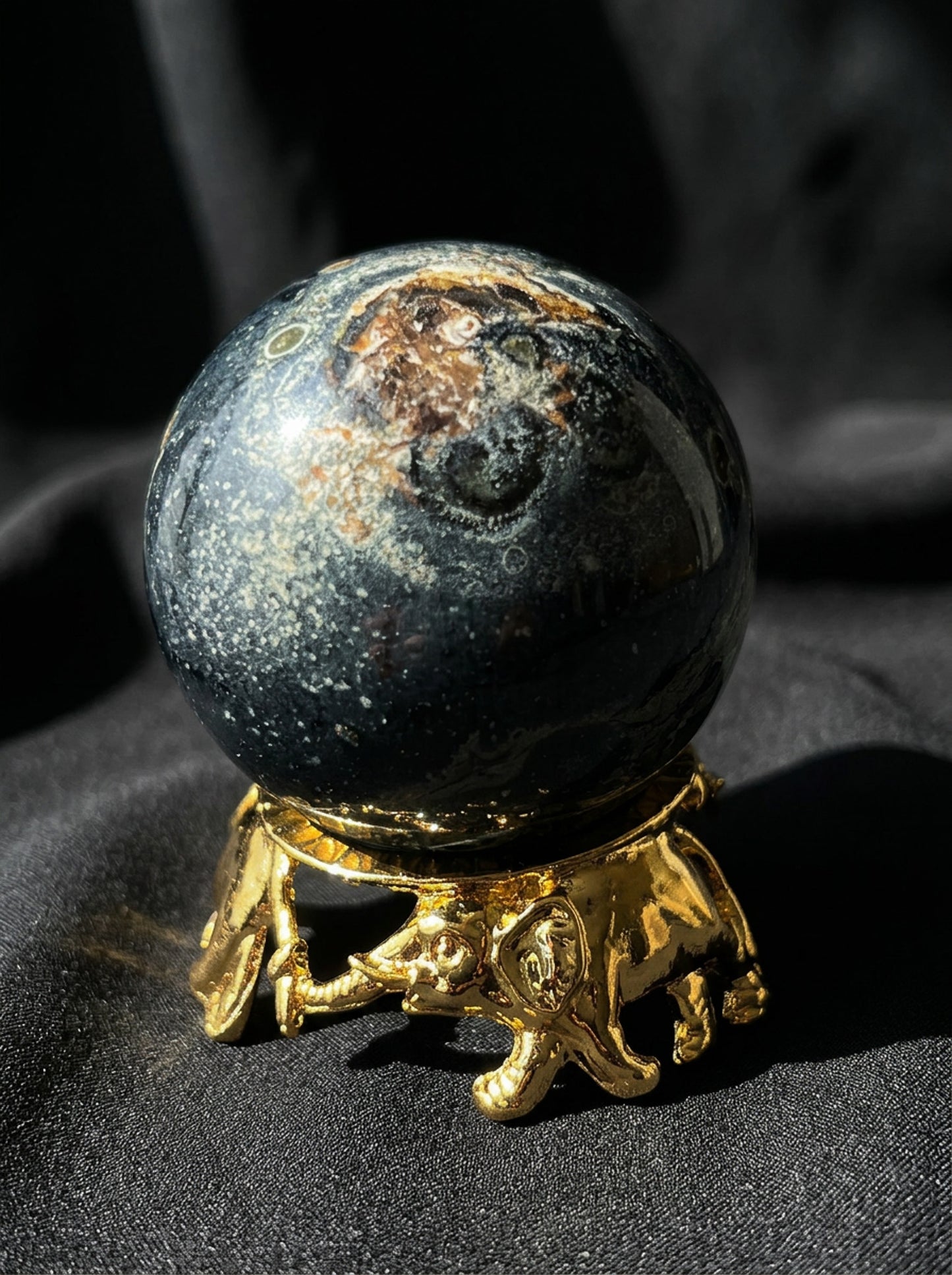 Elephant Sphere Holder