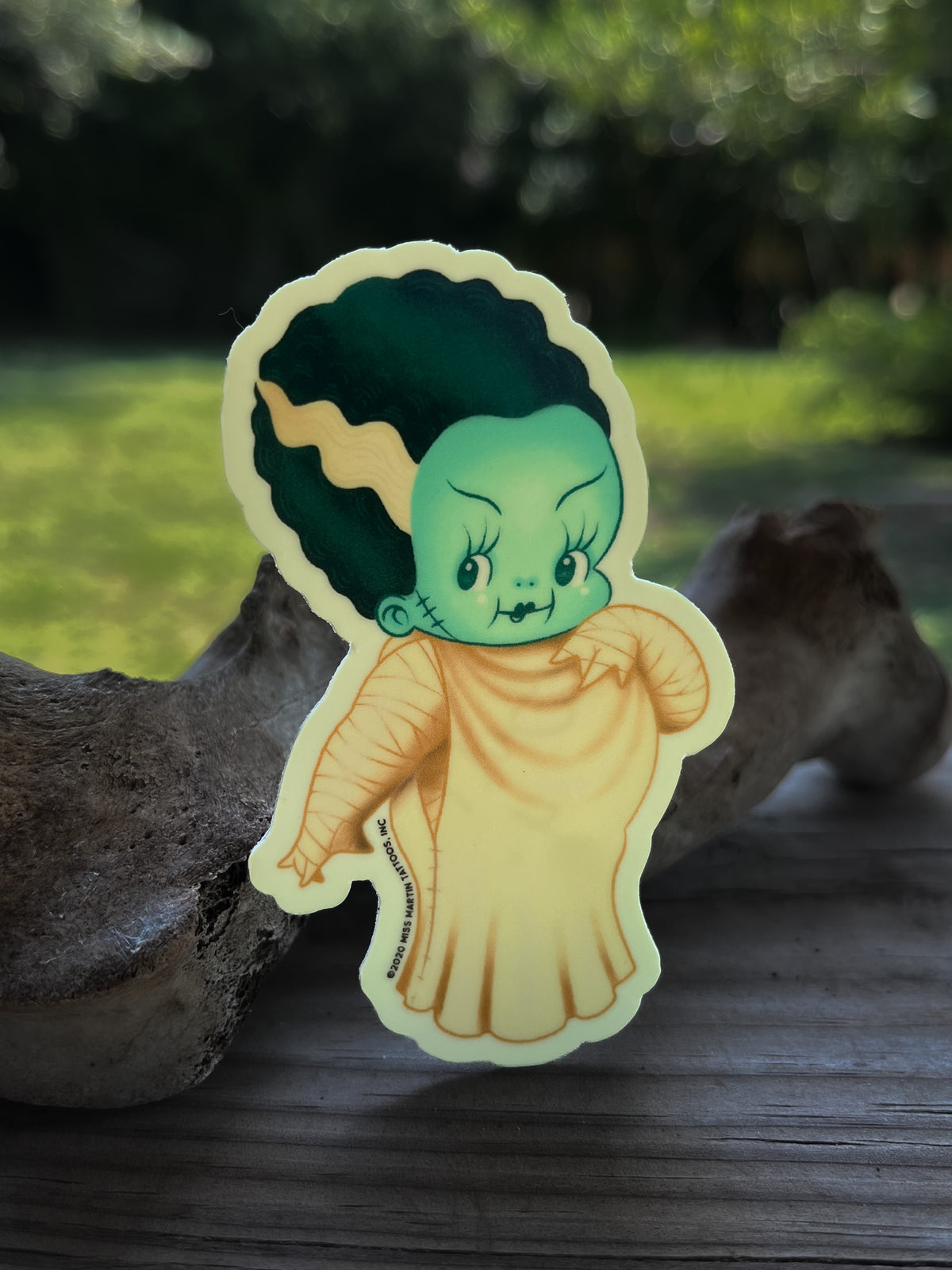 Bride of Frankenstein Kewpie Sticker