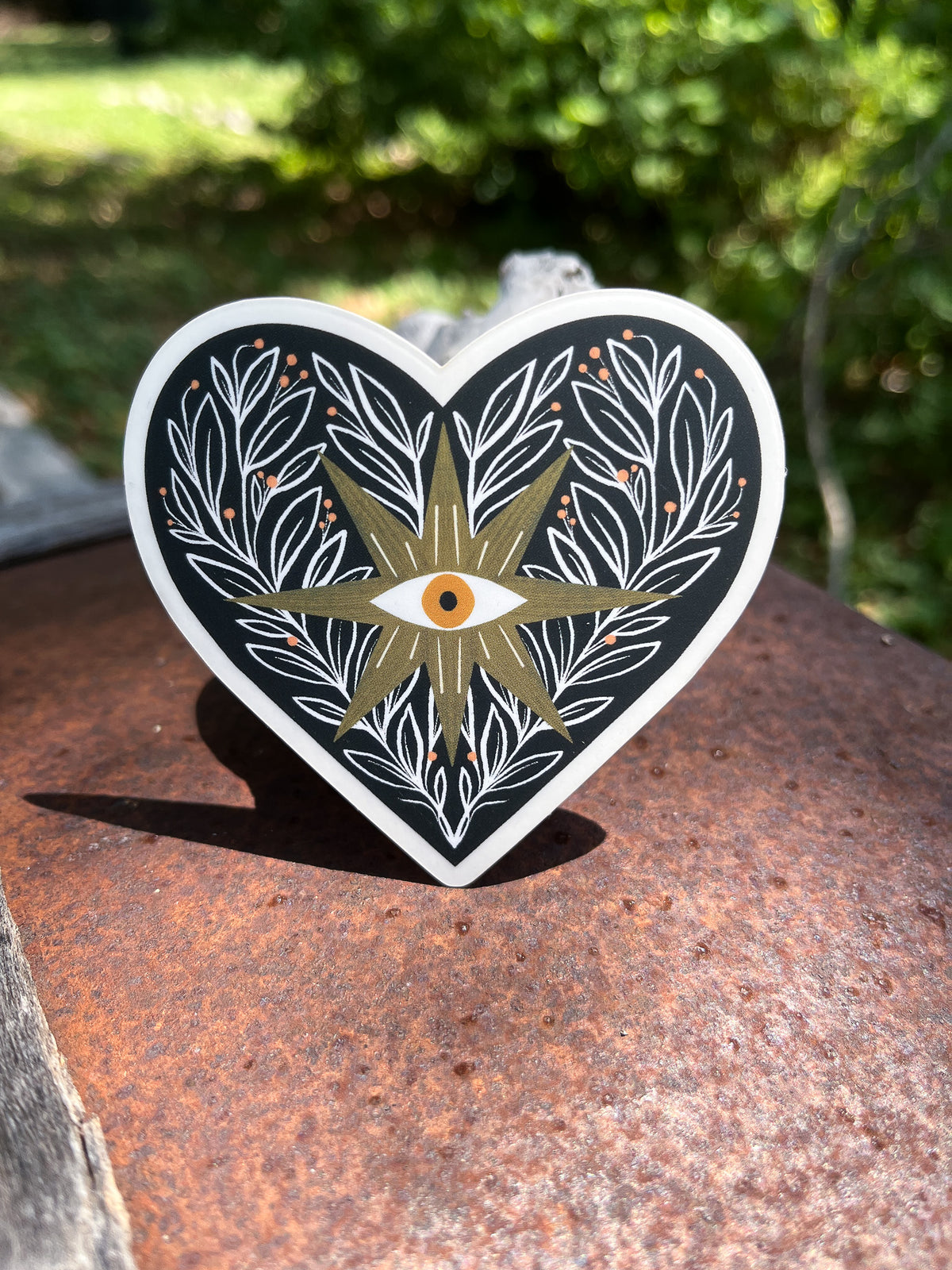 Evil Heart Sticker