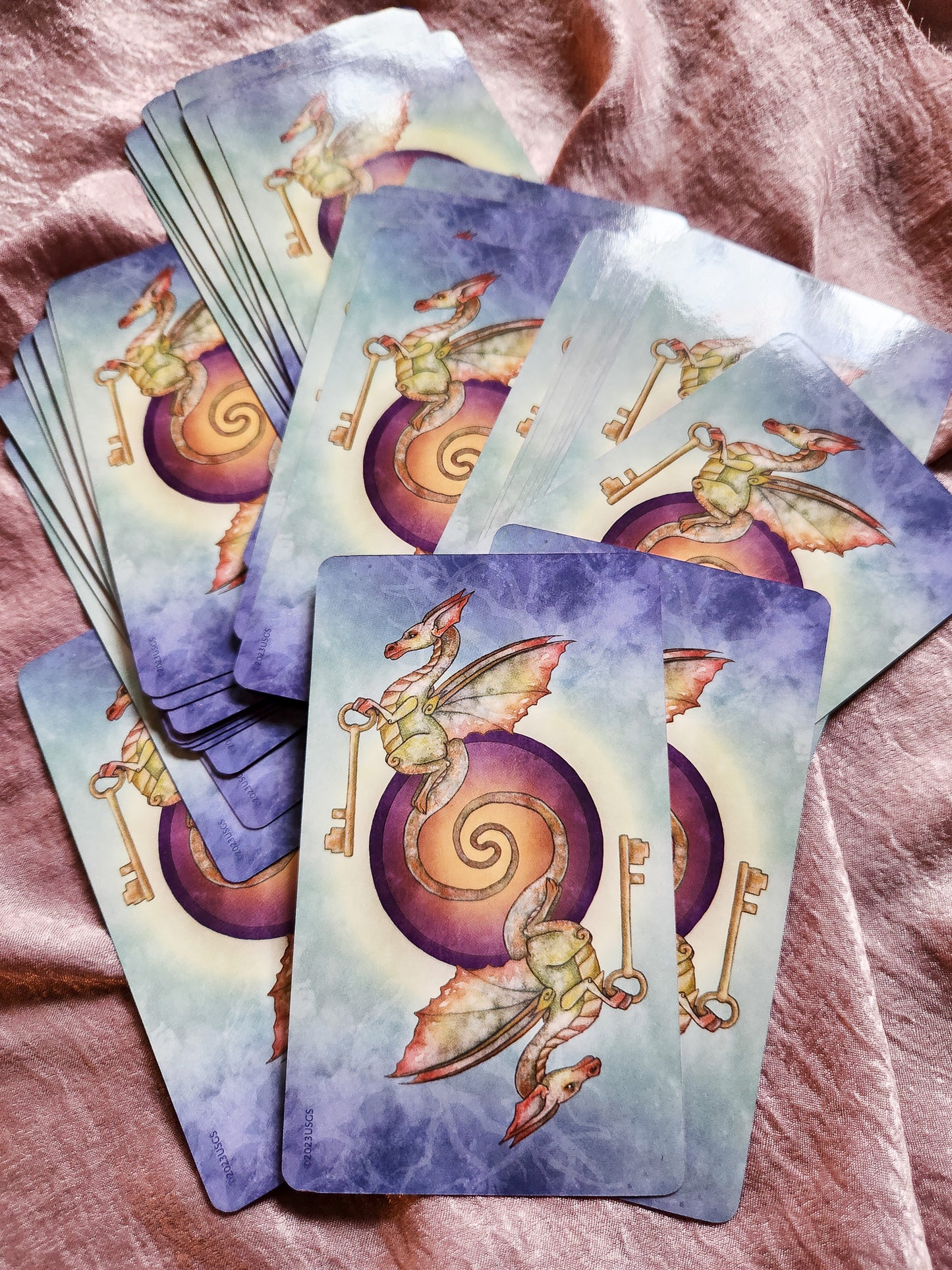 For the Love of Dragons: Oracle Deck & Book Set