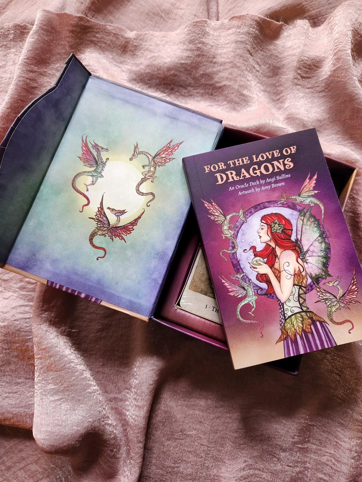 For the Love of Dragons: Oracle Deck & Book Set