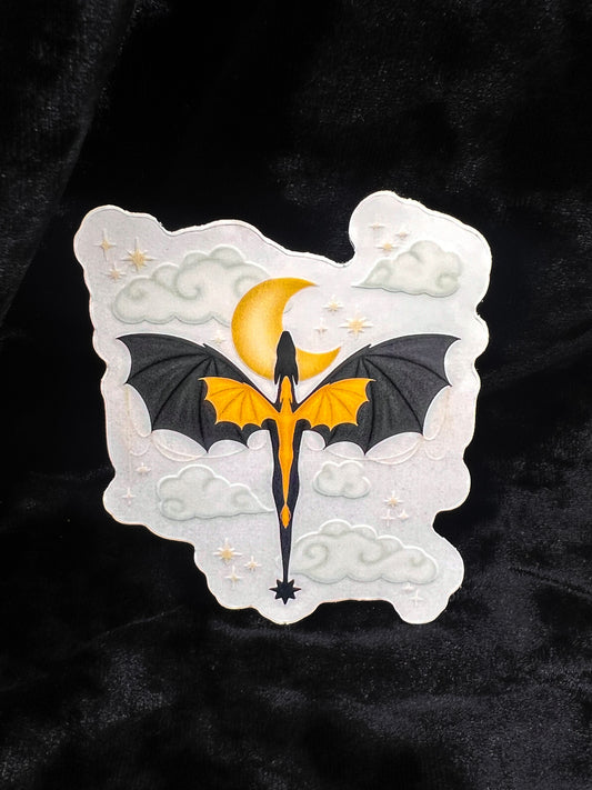 Fourth Wing Dragon Sticker