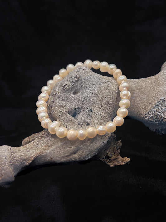 Freshwater Pearl Beaded Bracelet