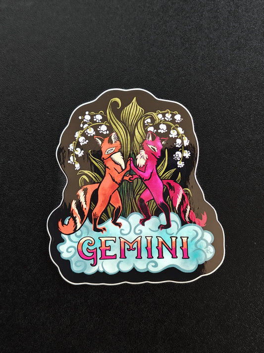 Gemini Zodiac Sticker
