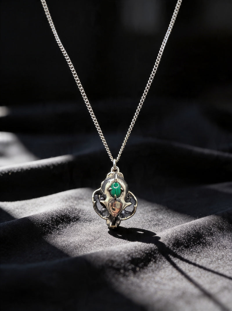 Gemstone Domestic Cat Necklace