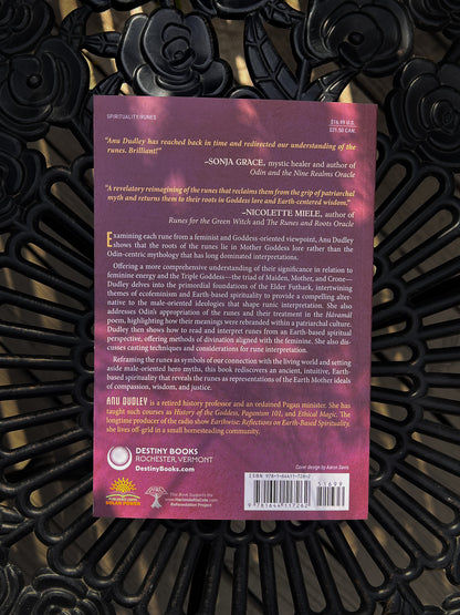 Goddess Casts the Runes By Anu Dudley
