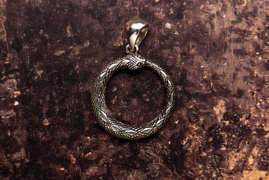 Ouroboros Snake Small Pendant