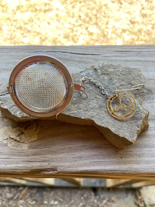Lilith Sigil Charm Tea Strainer