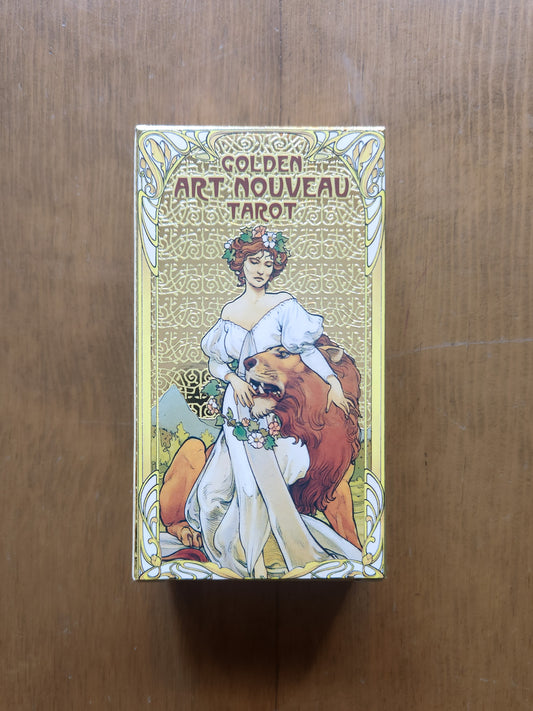 Golden Art Nouveau Tarot