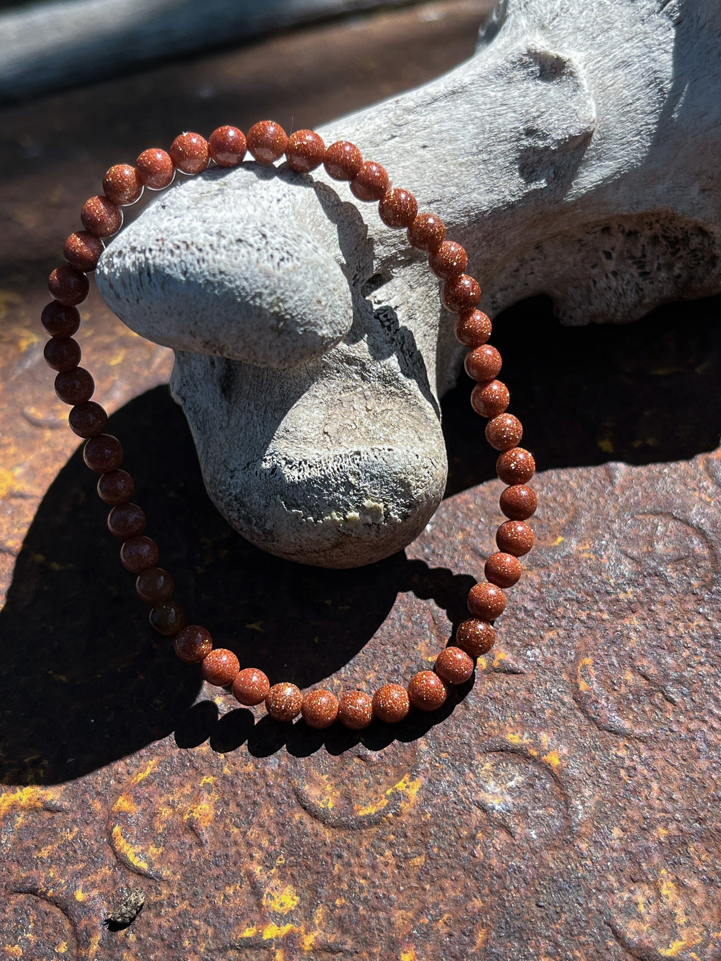 Goldstone Bracelet
