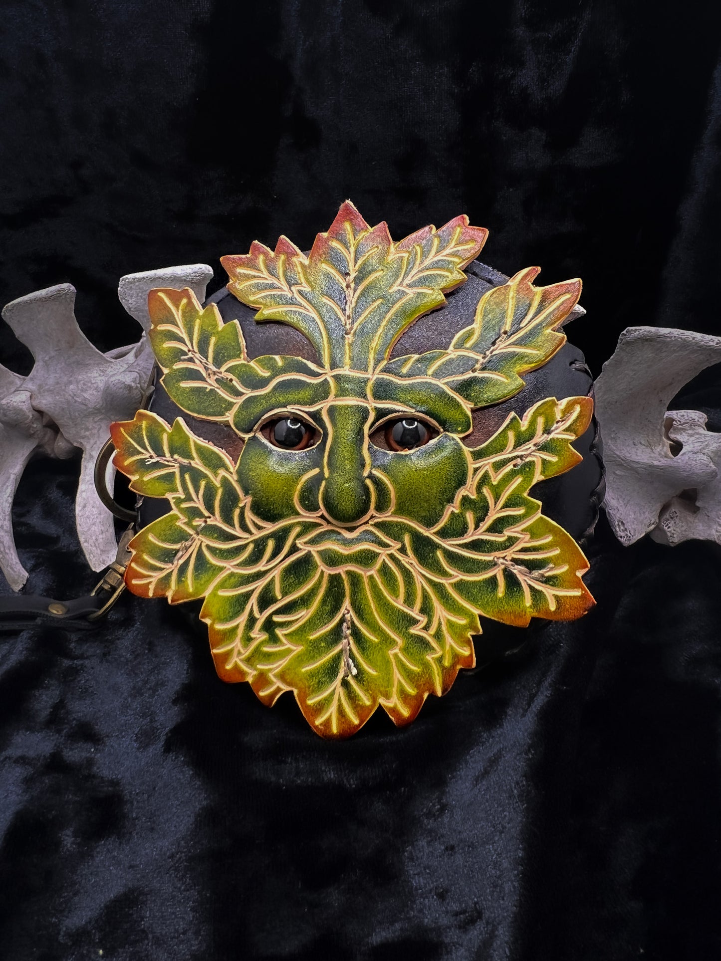 Green Man Wristlet
