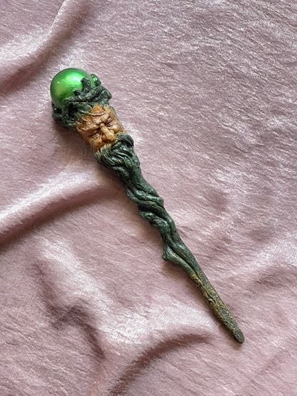 Greenman Face Magic Wand