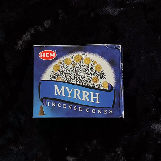 HEM Myrrh Incense Cones