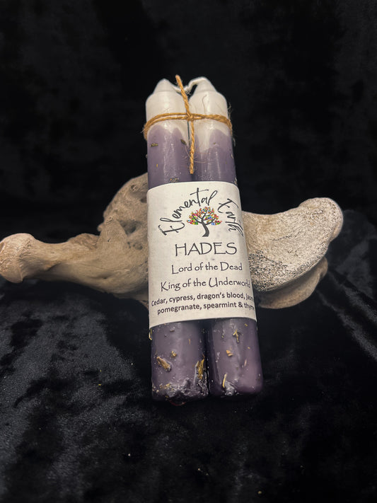 Hades Intention Taper Candles